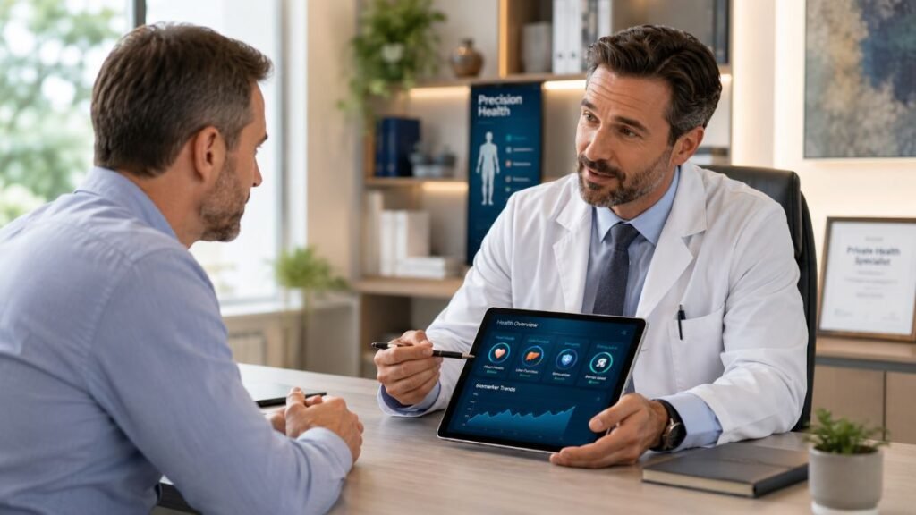 Private blood biomarker testing in the UK consultation