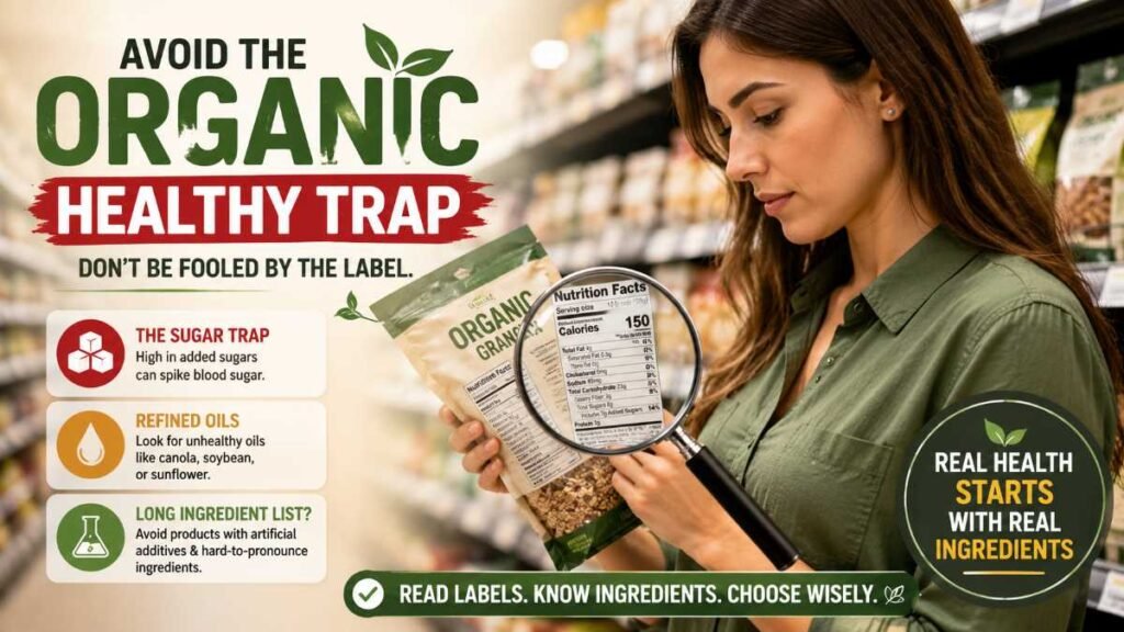 Reading labels for best organic food brand