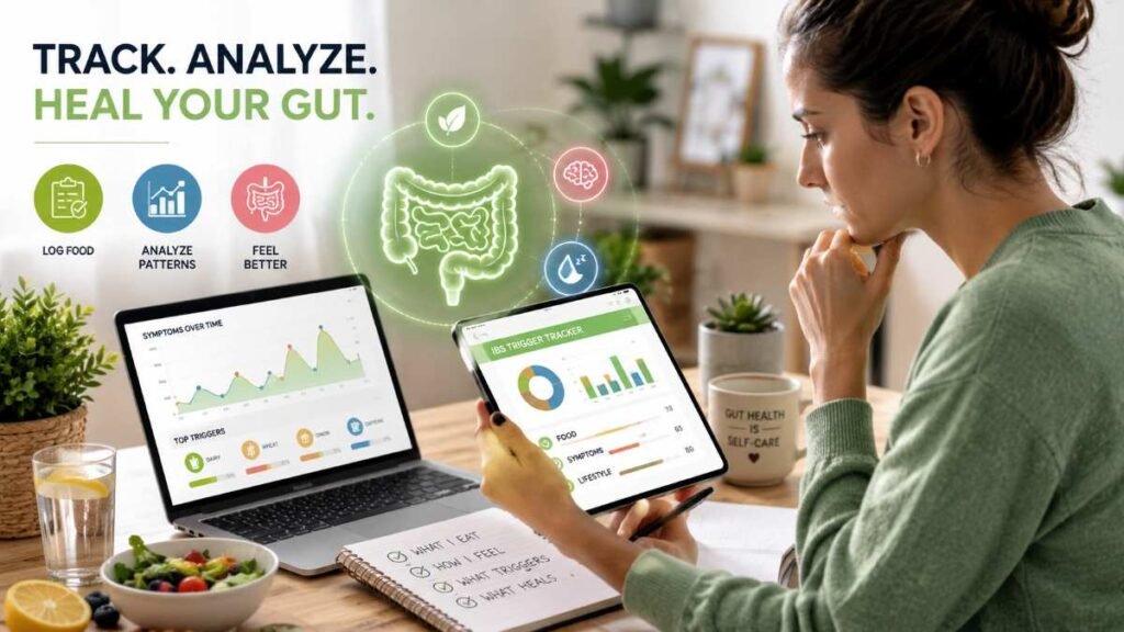 IBS trigger tracker data analysis